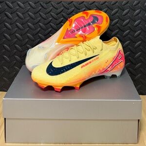 Nike ZM Vapor 16 Elite KM‎ Mbappe FG Laser Orange Soccer Cleats Mens Size 6